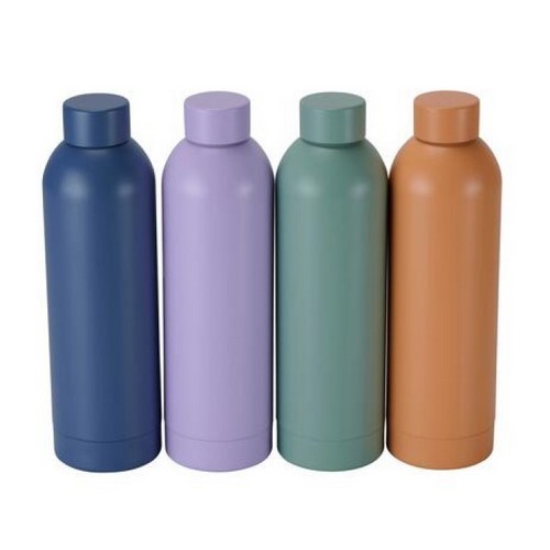 BOTELLA ALPINA ACERO INOX 0.6L COLORES SURTIDOS